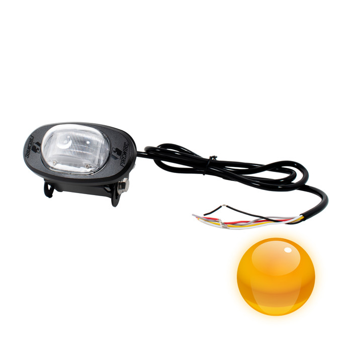 FIREWIRE V2 LED Surface Mount – Amber/Amber Flashing Light with 19 Patterns & Waterproof Housing