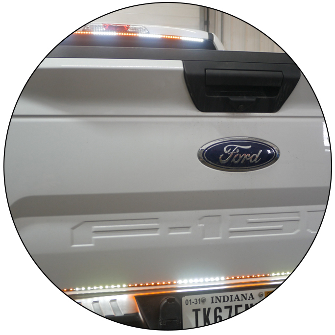 BACK WINDOW & UNDER TAILGATE