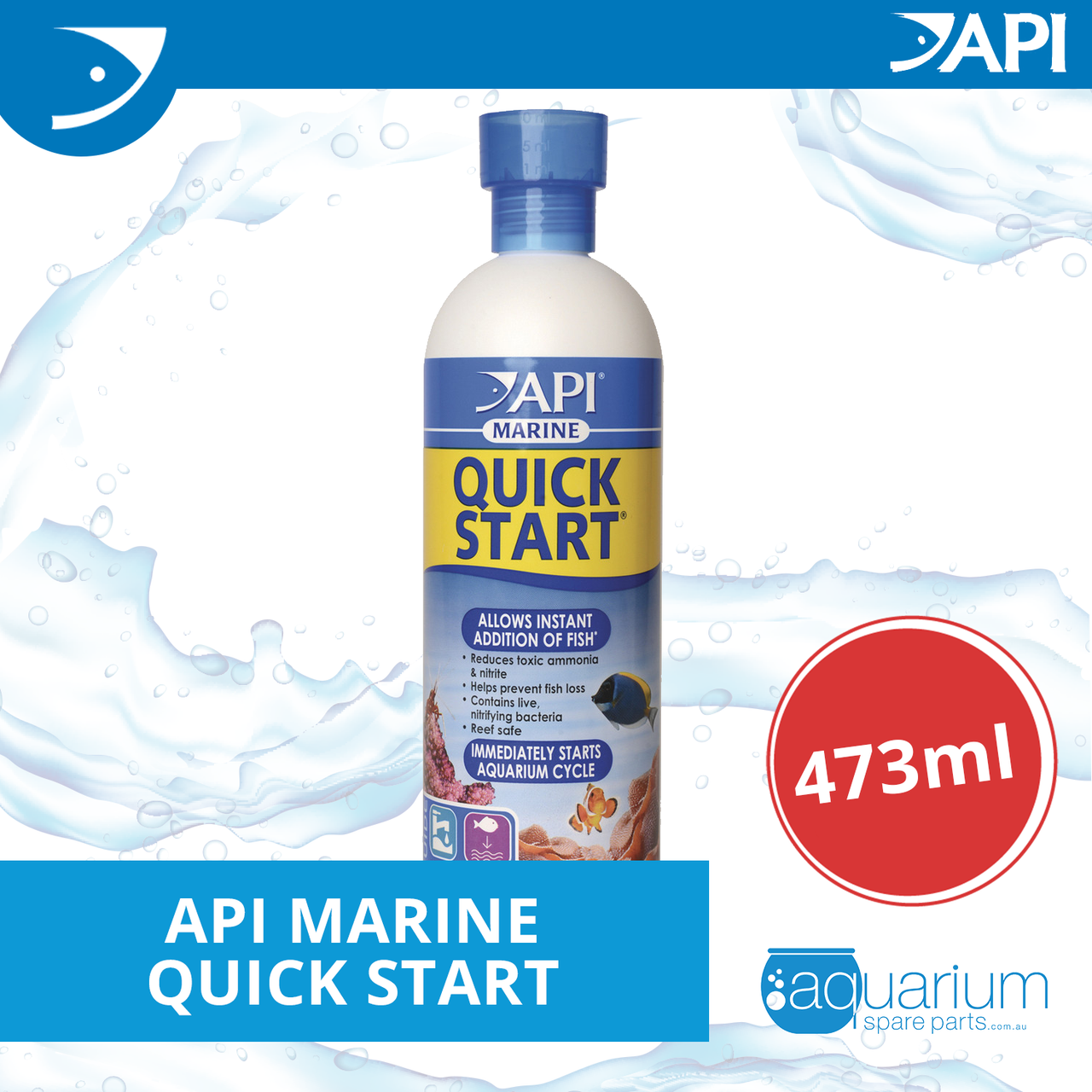 Api Maria 2 Aquatic - API - Treatments - Quick Start - Aquarium Spare Parts