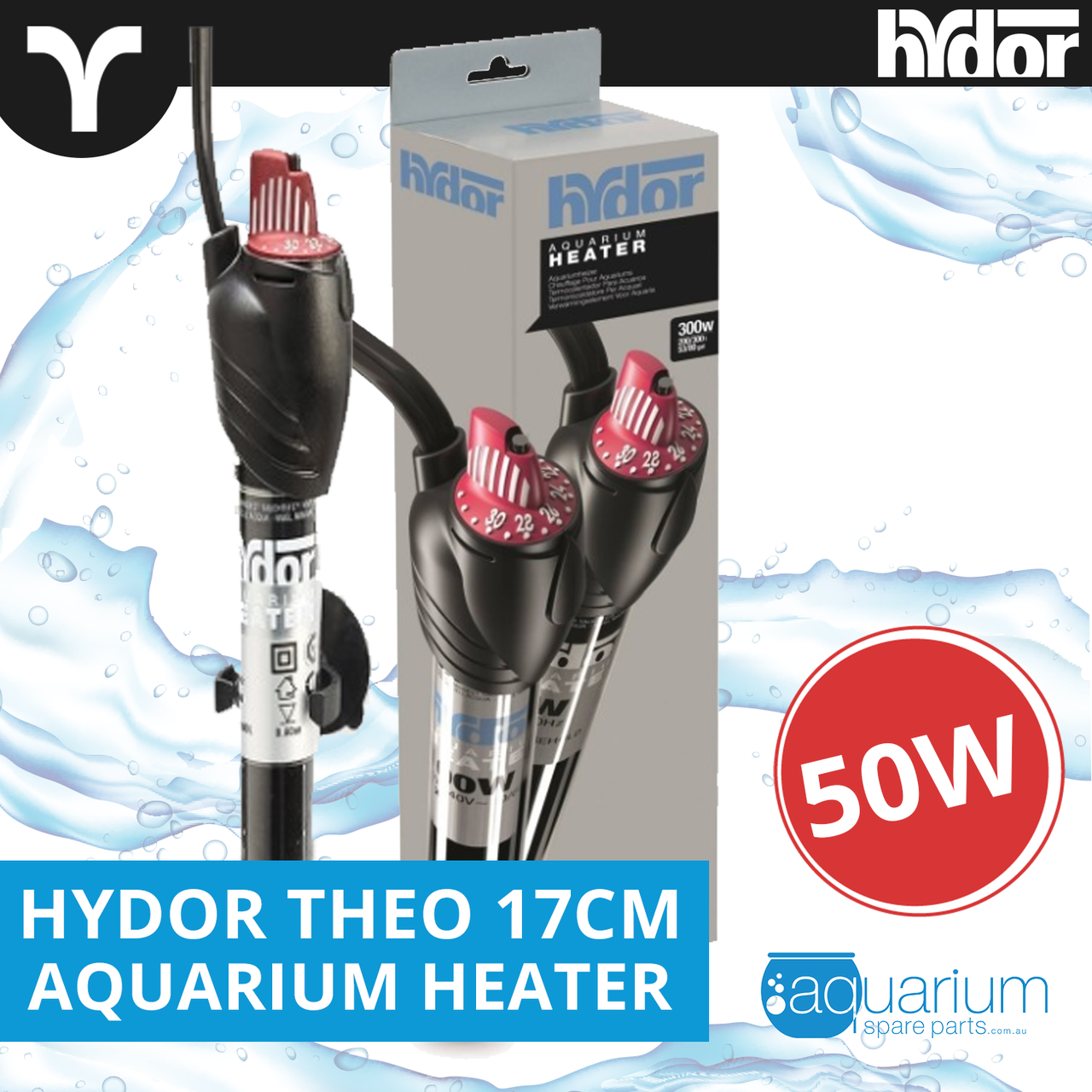 Aquatic - Hydor - Heaters - Aquarium Spare Parts - Hydor Heater Selection For Niloticus Cichlids