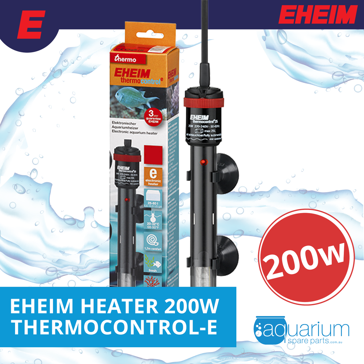 eheim thermocontrol e heater 200w