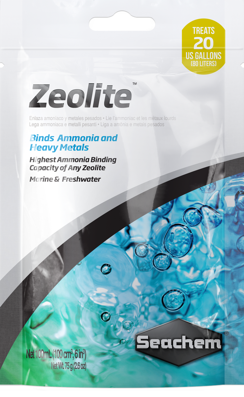 Seachem Zeolite 100ml Bagged