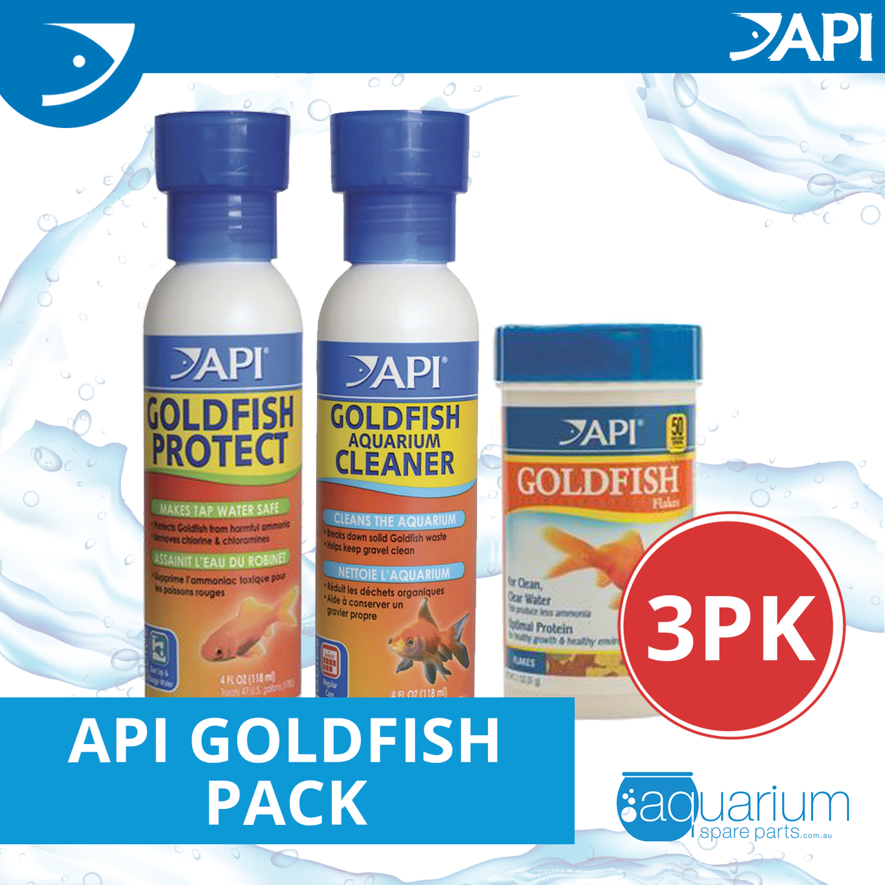 API Goldfish Kit (3 pack)