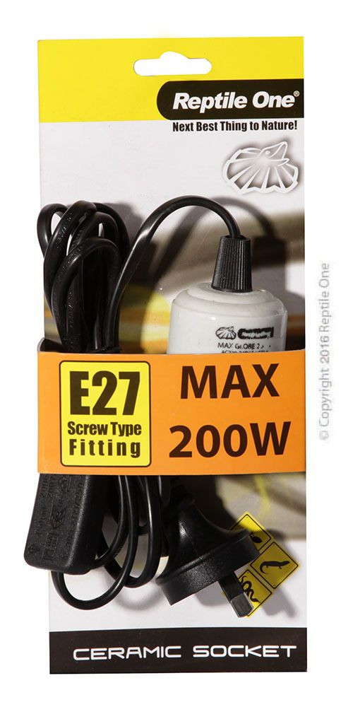 Reptile One Infrared Heat Lamp Kit 50W (3pc)