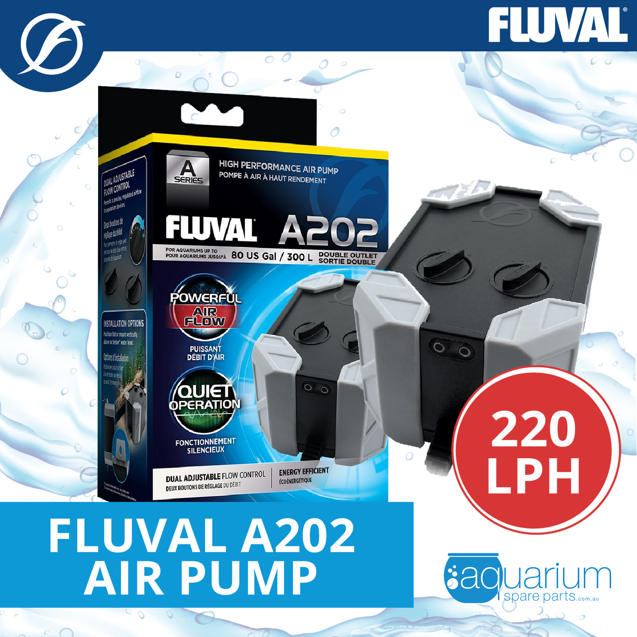 Fluval A202 Air Pump