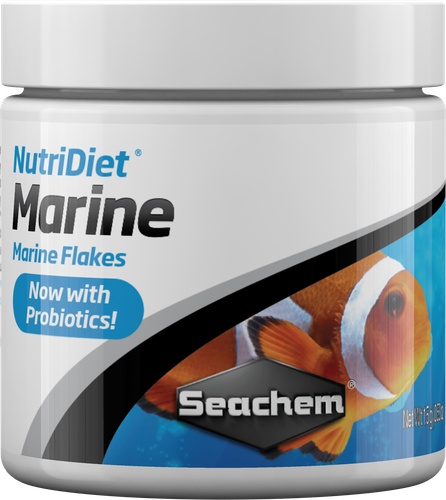 Seachem NutriDiet Marine Flakes w/ Probiotics 15g (SC1091)