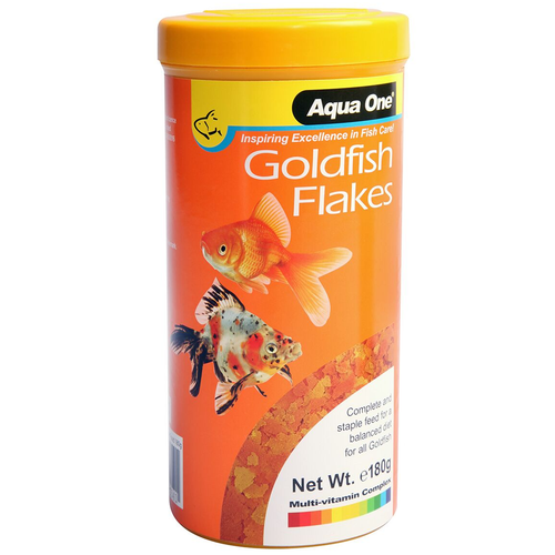 Aqua One Goldfish Flakes 180g (11554)