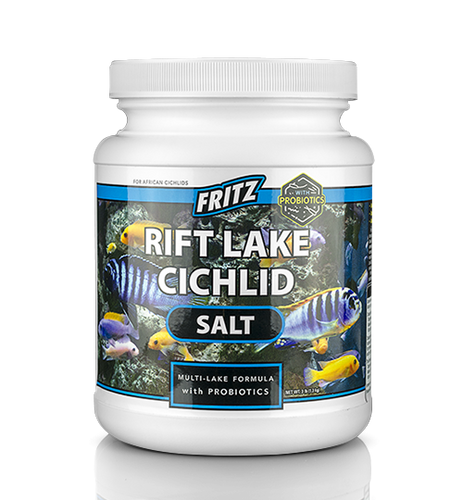 Fritz Probiotic Rift Lake Cichlid Salt 567g/1.25lb (FR84910)