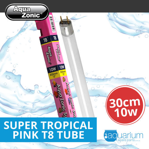 Aqua Zonic Super Tropical Pink T8 Tube 30cm 10w (AQZL01)