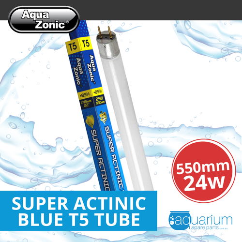 Aqua Zonic Super Actinic Blue T5 Tube 550mm 24w (AQZL38)