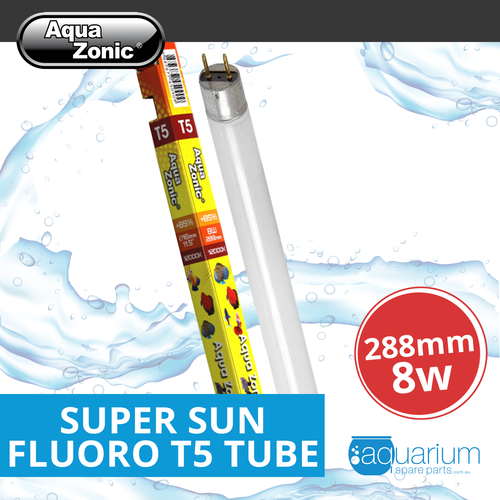 Aqua Zonic Super Sun Fluoro T5 Tube 288mm 8w (AQZL41)