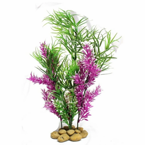 Aquatopia Green And Purple Plant 30cm (AQT19309)