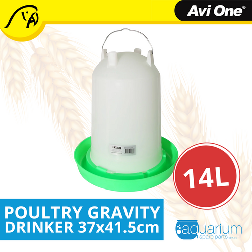 Avi One Poultry Gravity Drinker 14L 37x41.5cm (55714)
