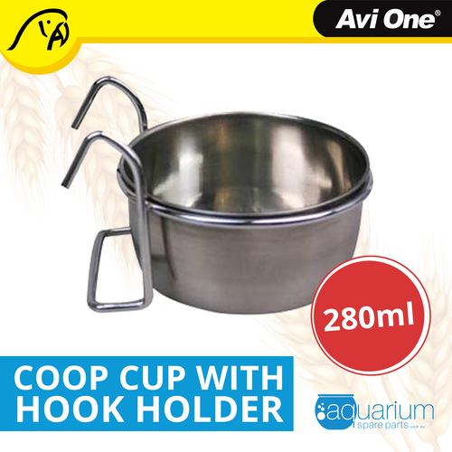 Avi One Coop Cup With Hook Holder 280ml (49327) Avi One Coop Cup With Hook Holder 280ml (49327)
