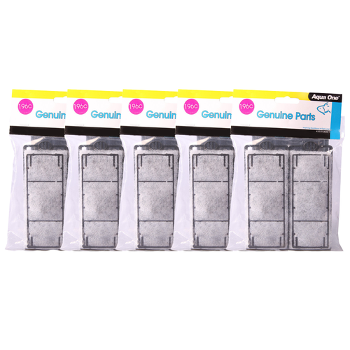 Aqua One HFX 70, 100, 150, 200 Carbon Cartridge 196c BULK BUY 5pk (25196c)