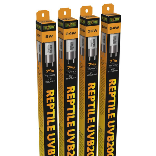 Exo Terra Reptile UVB200 VHO T5 Very High Output UVB200 Bulb 8W (PT2426)