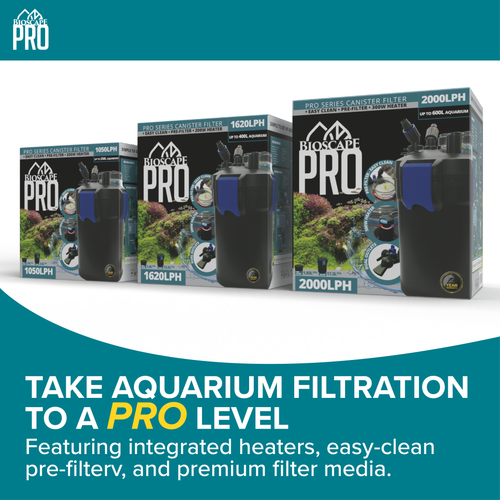 Bioscape PRO Series Canister Filter 2000LPH - Up to 600L (BIS542)