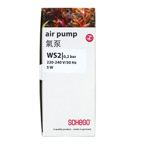 Schego WS2 Air Pump 250lph 5w (SHE04/920)