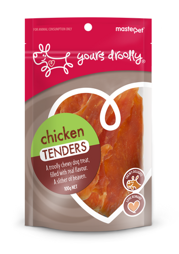 Yours Droolly Dog Treats - Chicken Tenders 100g (AG184)