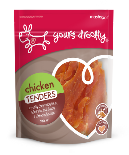 Yours Droolly Dog Treats - Chicken Tenders 500g
