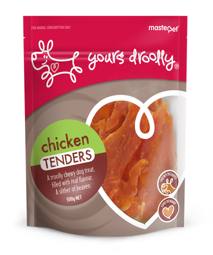 Yours Droolly Dog Treats - Chicken Tenders 500g