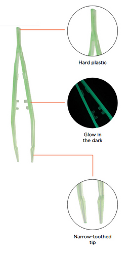 Reptile One Multi Purpose Tongs - Glow in The Dark (23212)