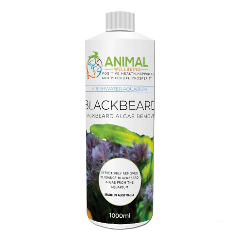 Animal Wellbeing Aquarium Blackbeard Remover 1000ml (A.ABR1000)