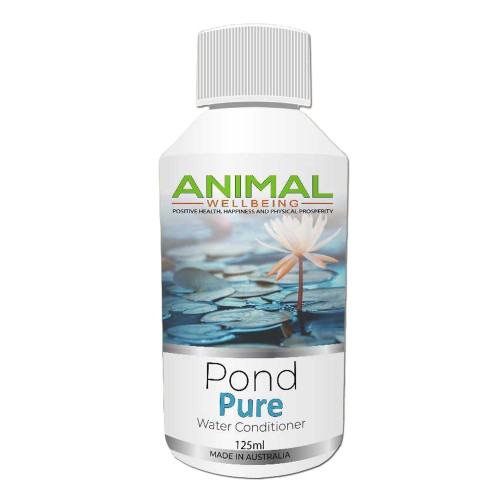 Animal Wellbeing Pure Pond Water Conditioner 125ml (A.PWC125)