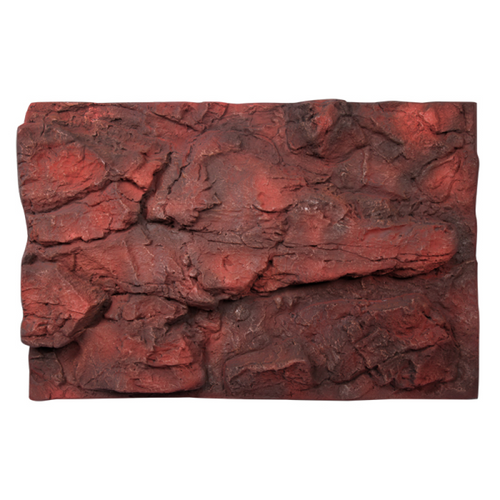 Reptile One CopiRock PU Background Joinable 115x55cm Red Stone (46297)