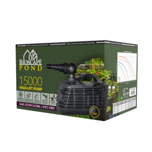 Bioscape High-Lift Pond Pump 15000lph (BIS583)