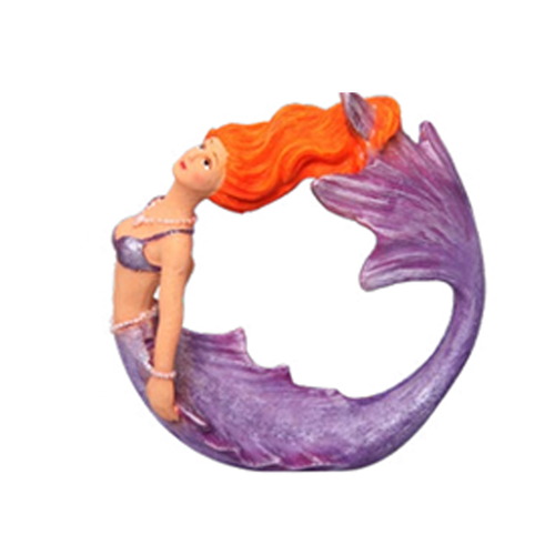 Aqua One Mermaid w/ Pearls Ornament 11.5x4.5x12cm (37467)