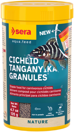 Sera Cichlid Tanganyika Granules 135G (00402)