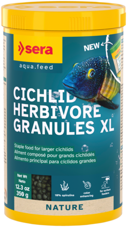 Sera Cichlid Herbivore Granules Xl 350G (00213)