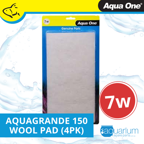 Aqua One AquaGrande 150 Wool Pad (4pk) 7w (25007w)