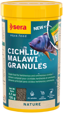 Sera Cichlid Malawi Granules 135G (00392)