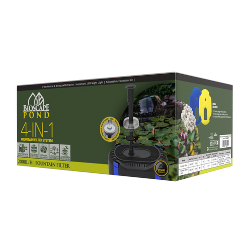 Bioscape All In One Submersible Pond Filter 2000 LPH (BIS670)