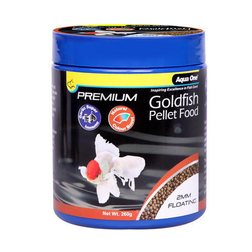 Aqua One Premium Goldfish Floating Pellets 260g (26211)