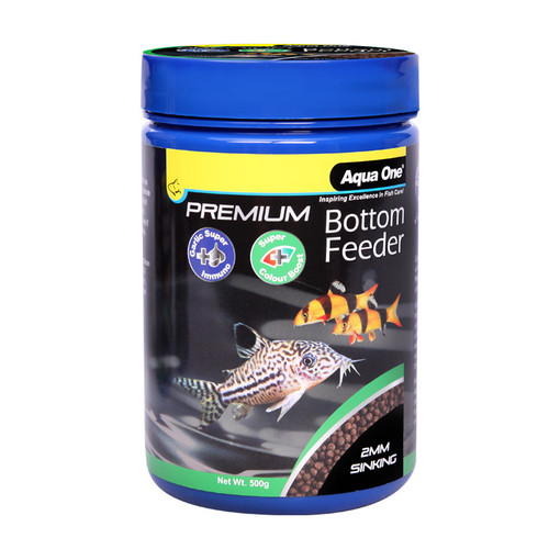 Aqua One Premium Bottom Feeder Sinking Pellets 500g (26224)