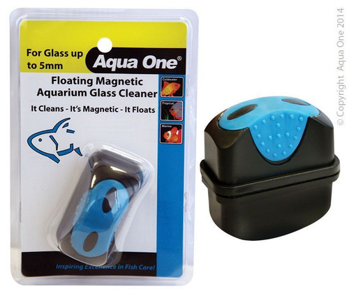 Aqua One Floating Magnet Glass Cleaner (Sml) (10100)