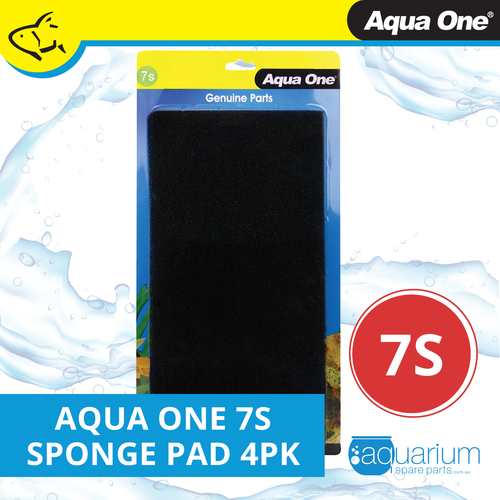 Aqua One AquaGrande 150 Sponge Pad (4pk) 7s (25007s)