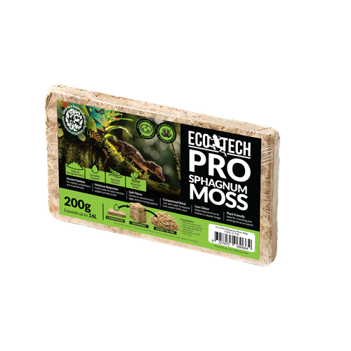 Eco Tech Sphagnum Moss Brick 200gm (ECT98)