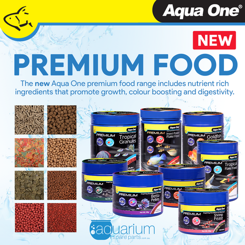 Aqua One Premium Cichlid Floating Pellets 2kg (26252)