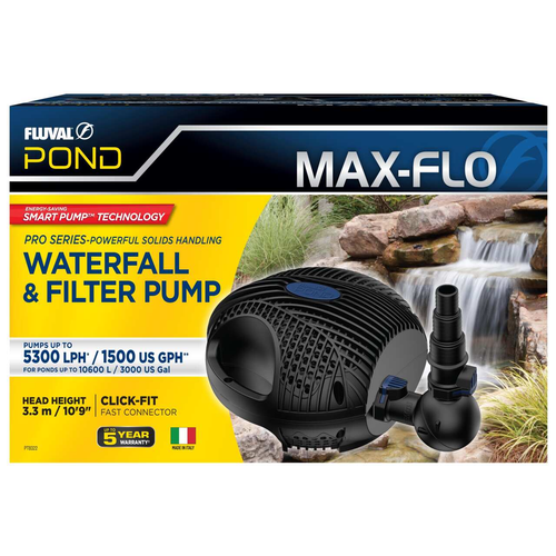Fluval Pond Max-Flo Waterfall & Filter Pump 5,300 L/h (PT8322)