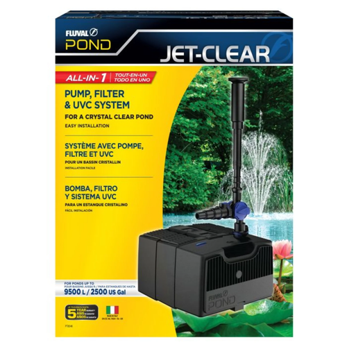 Fluval Pond Jet-Clear All-in-One UV Pond Filter 9,500L (PT8346)