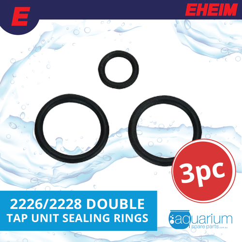 Eheim 2226/2228 Double Tap Unit Sealing Rings (7444200)