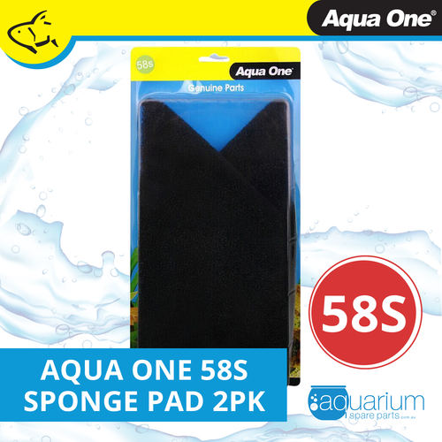 Aqua One UFO 700 Sponge Pad (2pk) 58s (25058s)