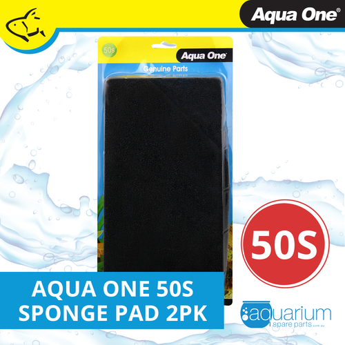 Aqua One UFO 880 Sponge Pad (2pk) 50s (25050s)