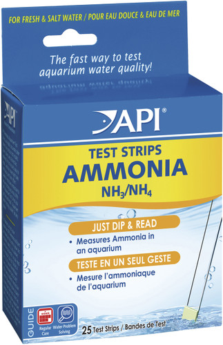 API Ammonia Test Strips (25pk) (33D)