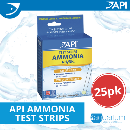 API Ammonia Test Strips (25pk) (33D)