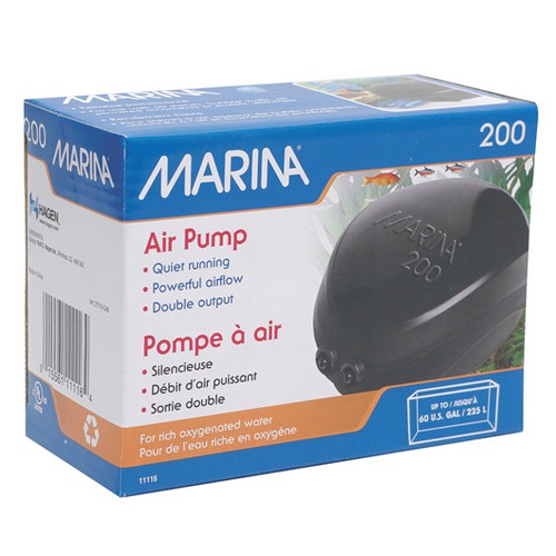 Marina Air Pump 200L - Twin (11116)